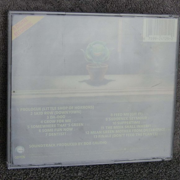 Little Shop Of Horrors Original Soundtrack CD 1986 Made in JAPAN 924125-2 Geffen - Picture 11 of 11